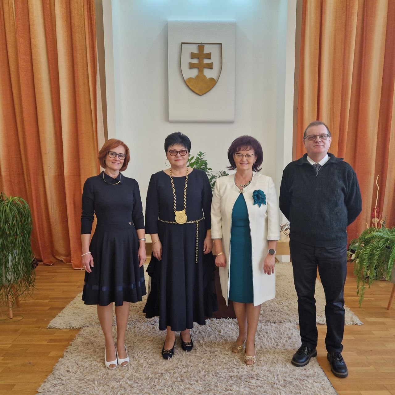 Erika Győrfiová po sobášnom obrade